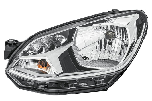 HELLA FF/Halogen-Headlight - left - for e.g. VW Up (121, 122, BL1, BL2) 1LL012644-031