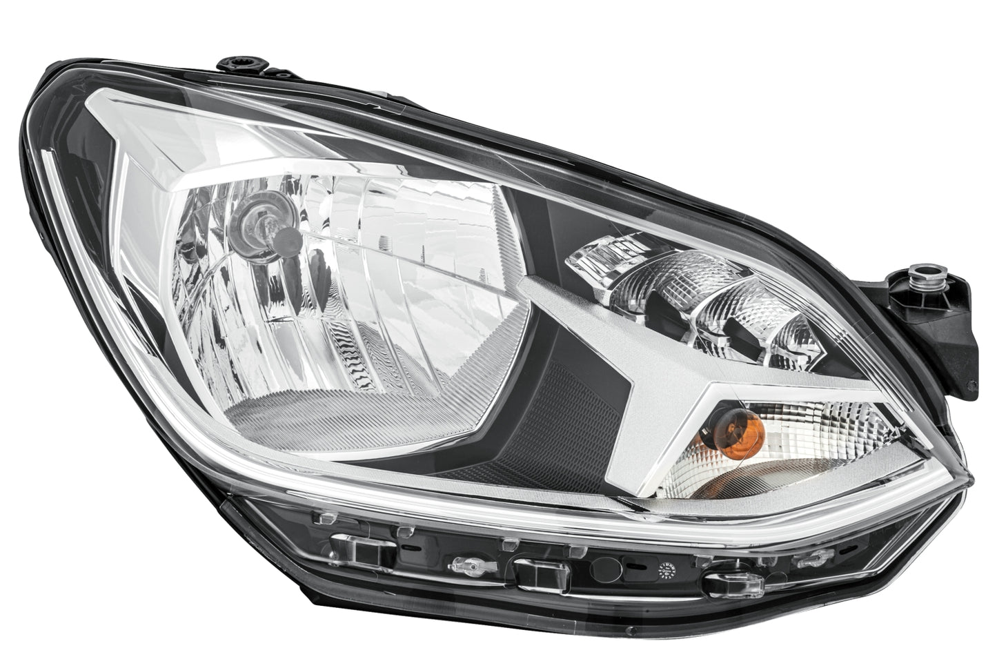 HELLA FF/Halogen-Headlight - right - for e.g. VW Up (121, 122, BL1, BL2) 1LL012644-041