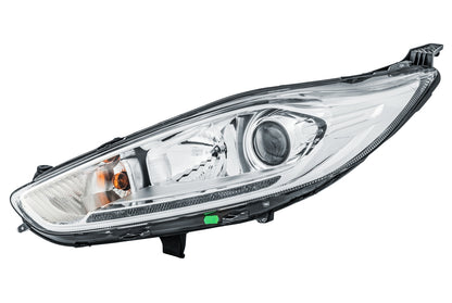 HELLA Halogen-Headlight - left - for e.g. Ford Fiesta VI (CB1, CCN) 1LL354803-071