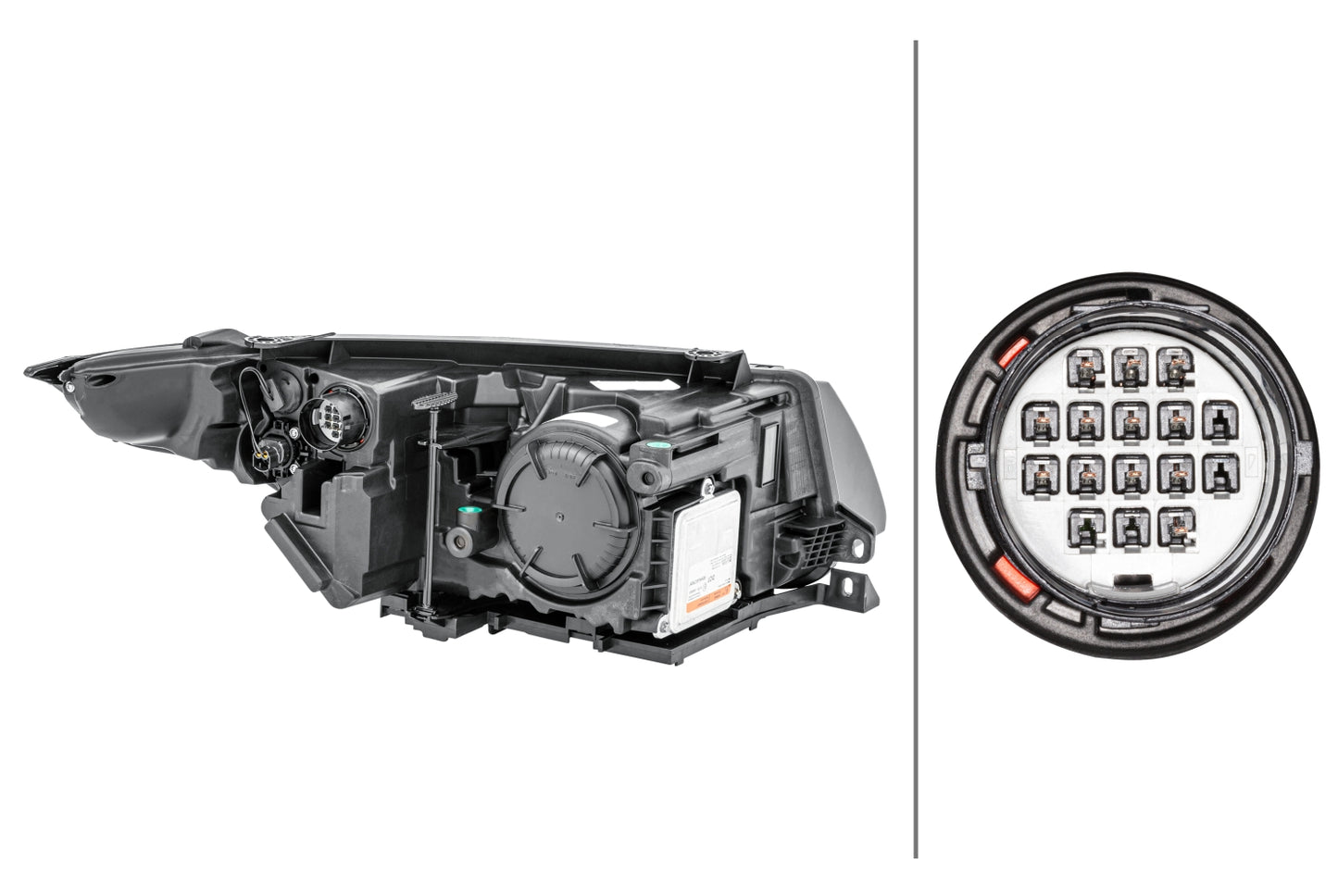 HELLA Bi-Xenon-Headlight - left - for e.g. Range Rover Evoque (L538) 1LL354806-031