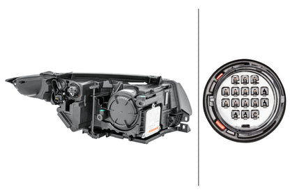 HELLA Bi-Xenon-Headlight - left - for e.g. Range Rover Evoque (L538) 1LL354806-031