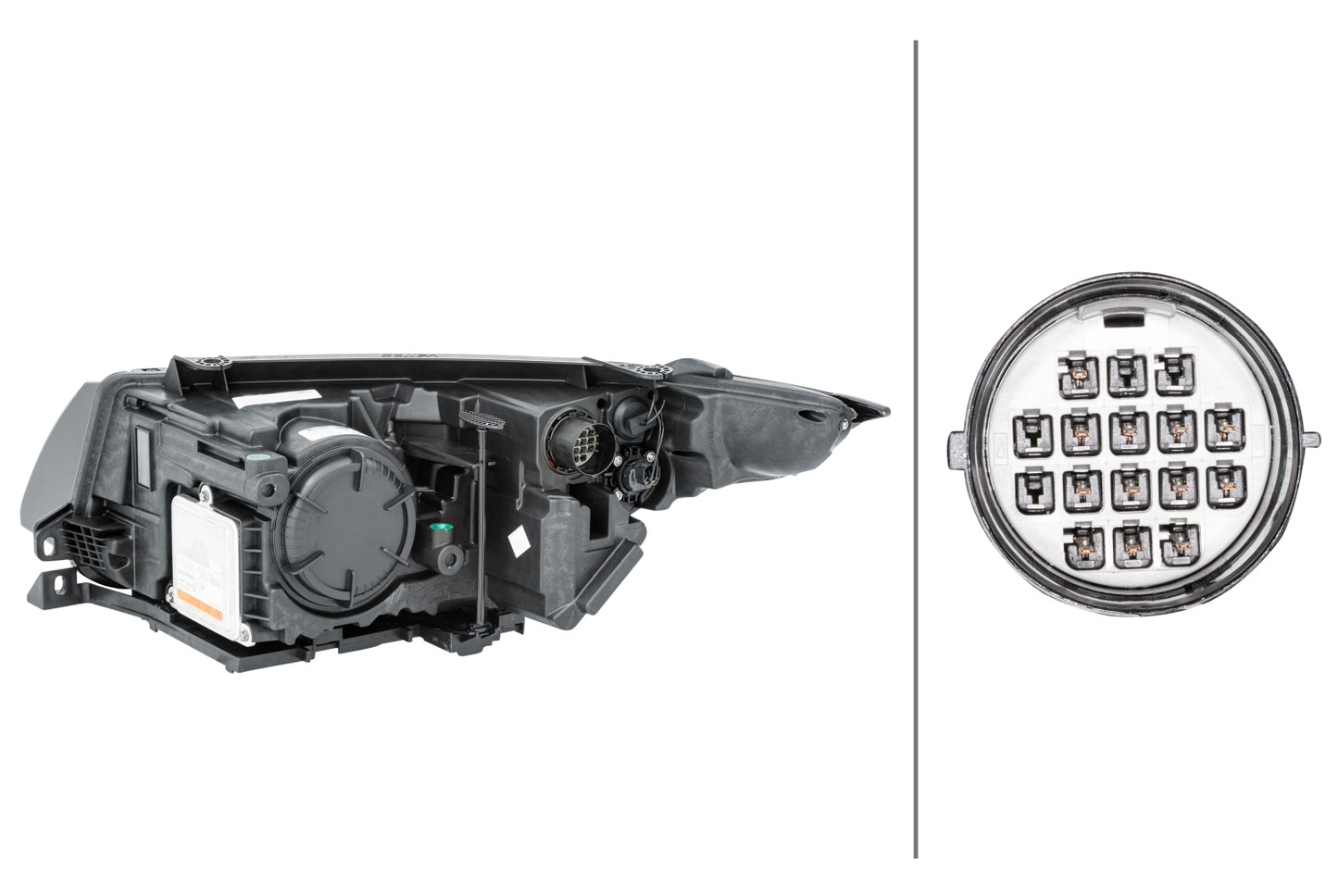 HELLA Bi-Xenon-Headlight - right - for e.g. Range Rover Evoque (L538) 1LL354806-041