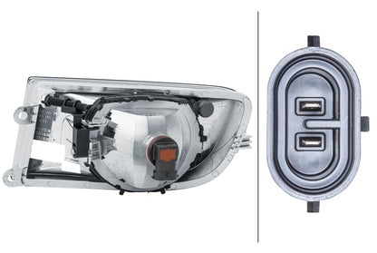 HELLA Bulb-Front Fog Light - right - for e.g. Skoda Octavia II (1Z3) 1N0354017-041