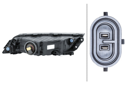 HELLA Bulb-Front Fog Light - left - for e.g. Skoda Superb III Estate (3V5) 1NB011836-131