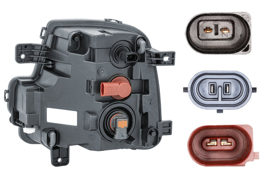 HELLA Bulb-Front Fog Light - right - for e.g. VW Scirocco (137, 138) 1NE011694-121