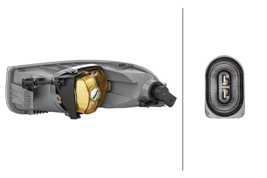 HELLA Bulb-Front Fog Light - right - for e.g. Skoda Superb II Estate (3T5) 1NE271615-141