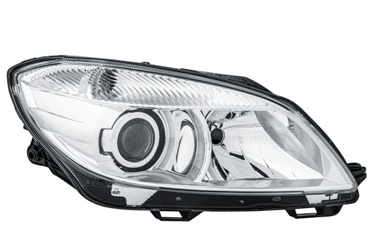 HELLA Halogen/FF/DE-Headlight - right - for e.g. Skoda Fabia II (542) 1ZL010417-421