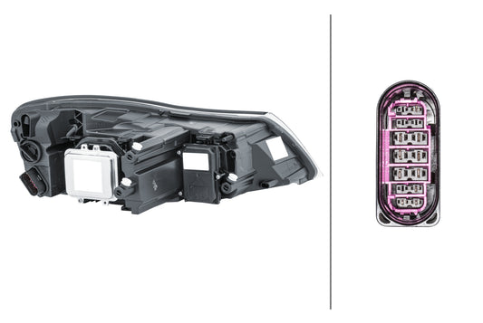 HELLA Xenon-Headlight - left - for e.g. Skoda Octavia II (1Z3) 1ZL247052-311