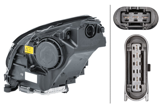 HELLA Bi-Xenon-Headlight - right - for e.g. Mercedes-Benz R-Class (W251, V251) 1ZL263037-321