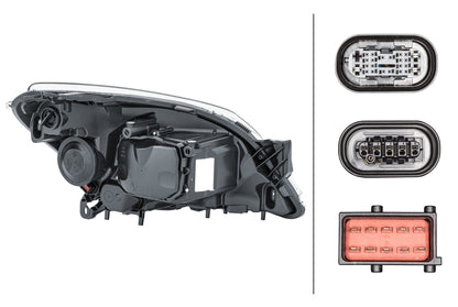 HELLA Bi-Xenon/Halogen-Headlight - left - for e.g. Opel Astra H (A04) 1ZS008710-311