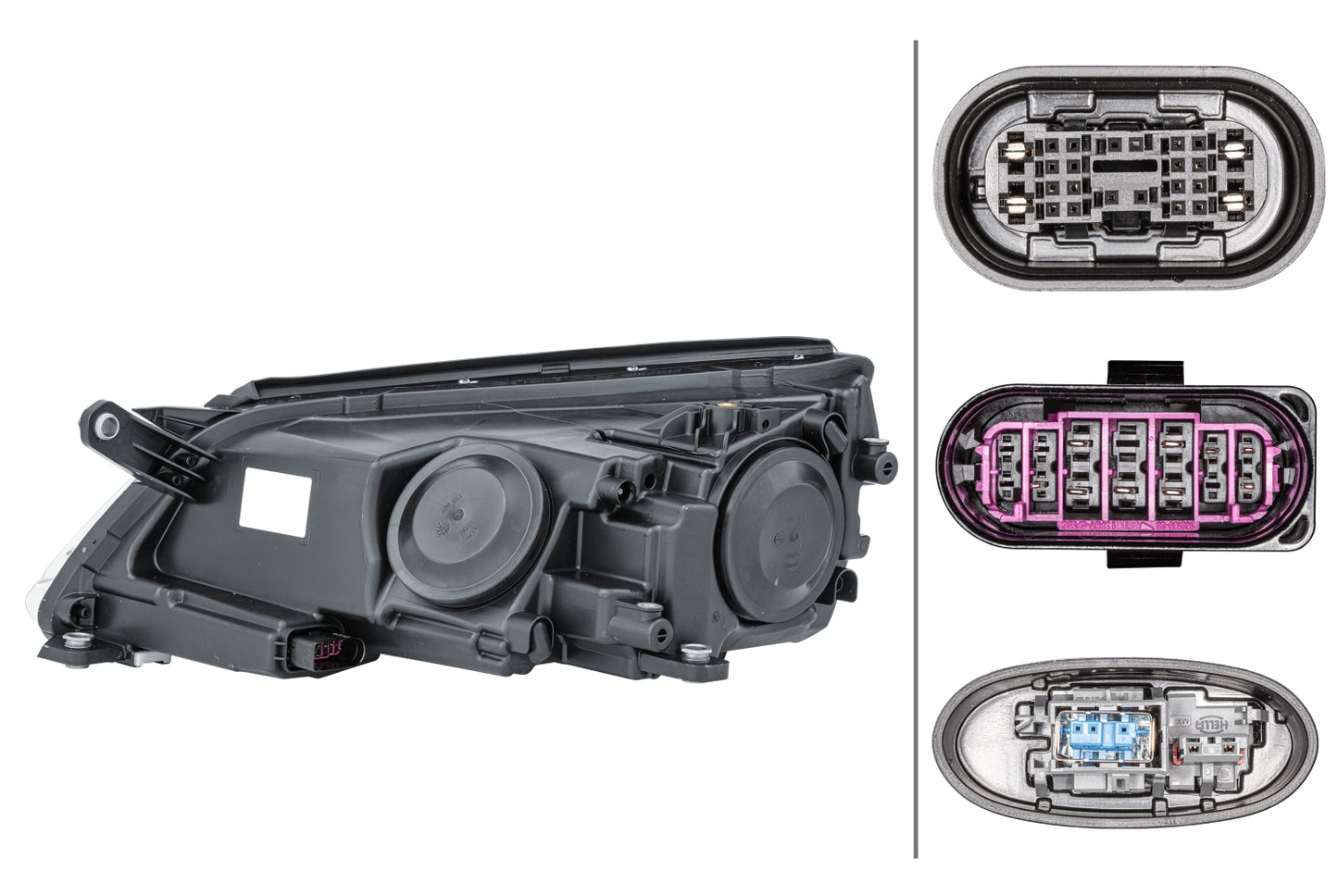 HELLA Bi-Xenon-Headlight - right - for e.g. VW Tiguan (5N_) 1ZS009549-221