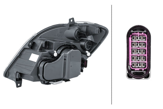 HELLA Bi-Xenon-Headlight - right - for e.g. Mercedes-Benz Sprinter 3,5-T Box (906) 1ZS247012-221