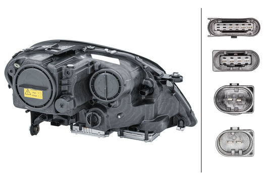 Halogen/FF/Bi-Xenon-Headlight - left - for e.g. Mercedes-Benz M-Class (W164)