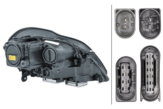 HELLA Halogen/FF/Bi-Xenon-Headlight - left - for e.g. Mercedes-Benz GL-Class (X164) 1ZS263400-311