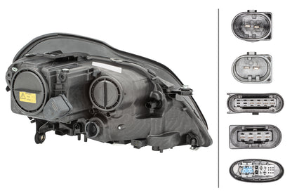 HELLA FF/Bi-Xenon/DE/Halogen-Headlight - left - for e.g. Mercedes-Benz GL-Class (X164) 1ZS263400-411