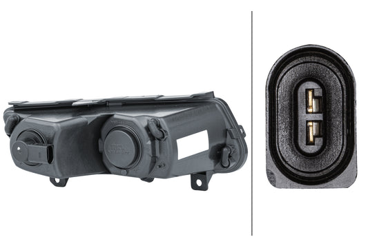 HELLA Bulb-Daytime Running Light - left - for e.g. VW Polo (6R1, 6C1) 2PT010377-051