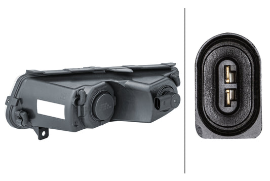 HELLA Bulb-Daytime Running Light - right - for e.g. VW Polo (6R1, 6C1) 2PT010377-061