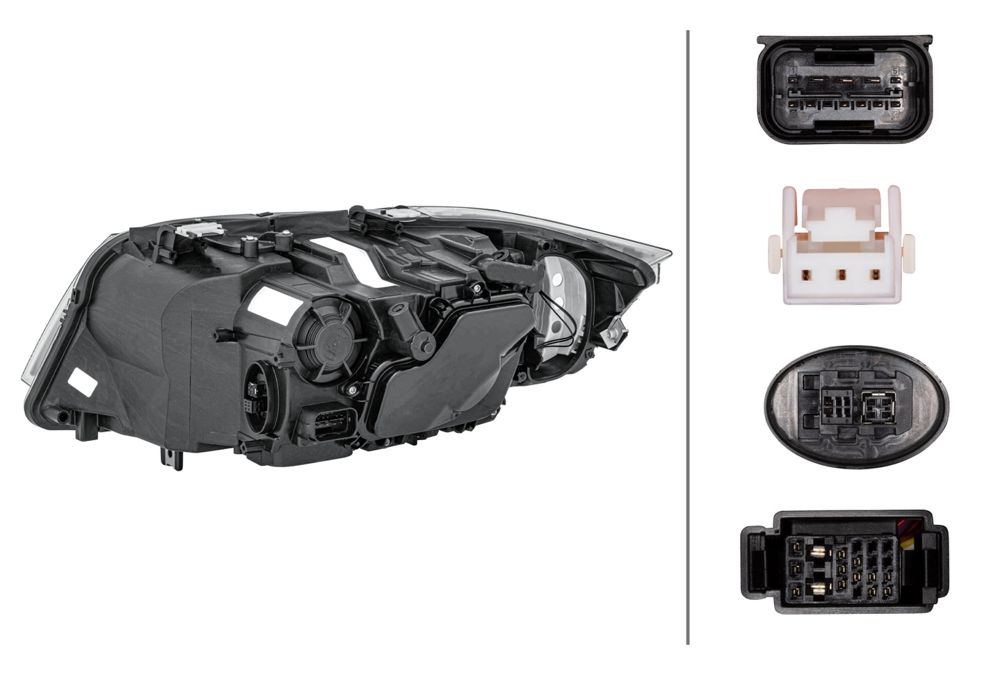 HELLA Bi-Xenon/LED-Headlight - right - for e.g. BMW 3 (E90) 1ZS354692-021