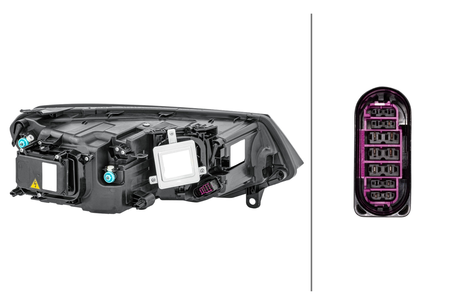 HELLA Bi-Xenon/LED-Headlight - left - for e.g. VW Touareg (7P5, 7P6) 1ZT010328-011