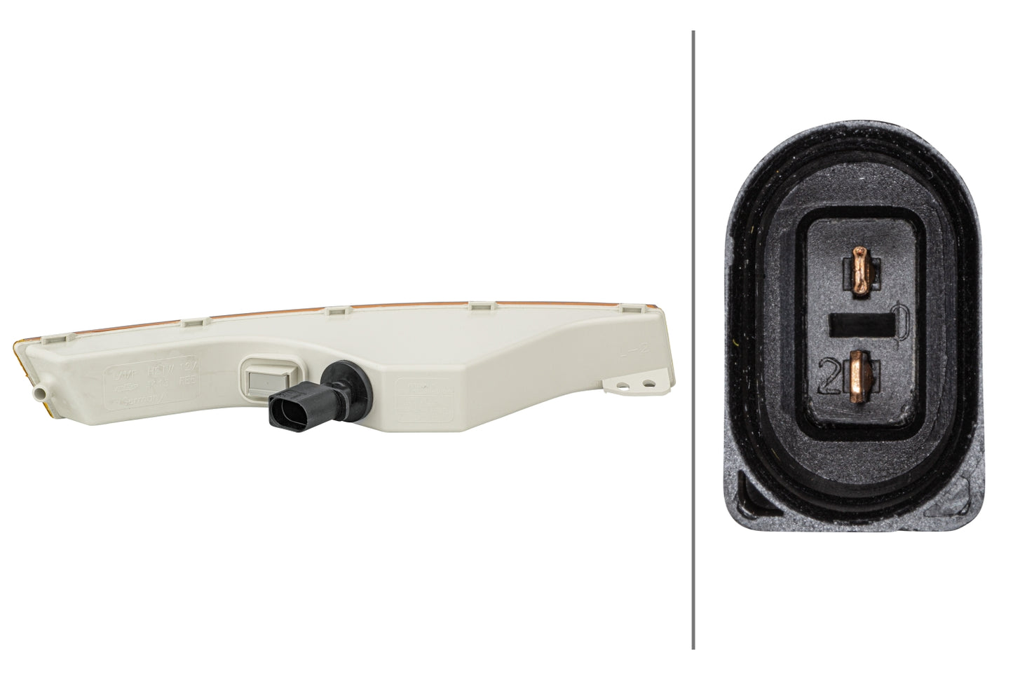 HELLA Direction Indicator - Bulb - Left Front - for e.g. VW Passat Variant (3C5) 2BA010118-011