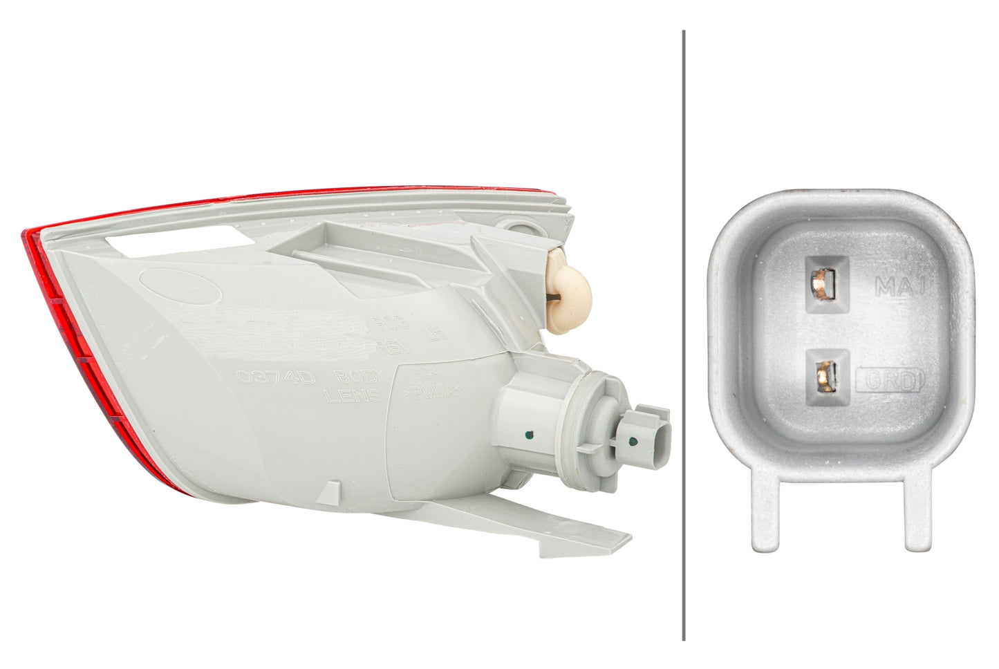 HELLA Rear Fog Light - Halogen - 12V 2NE354068-011