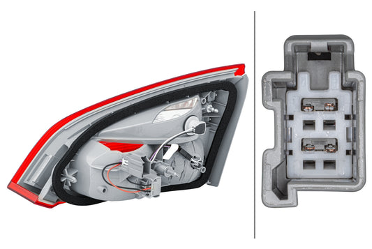 HELLA Rearlight - LED - Inner Section - left - for e.g. Ford Focus III Turnier 2NR354828-111