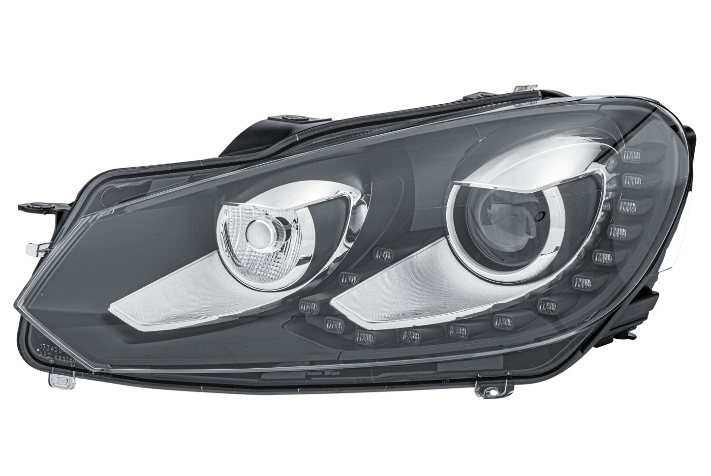 HELLA Bi-Xenon/LED-Headlight - left - for e.g. VW Golf VI (5K1) 1ZS009902-771