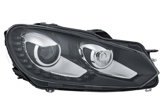 HELLA Bi-Xenon/LED-Headlight - right - for e.g. VW Golf VI (5K1) 1ZS009902-781