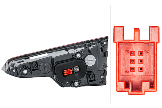 HELLA Rearlight - Bulb - Inner Section - left - for e.g. Audi A4 (8W2, 8WC, B9) 2SA012249-071