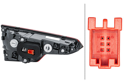 HELLA Rearlight - Bulb - Inner Section - right - for e.g. Audi A4 (8W2, 8WC, B9) 2SA012249-081