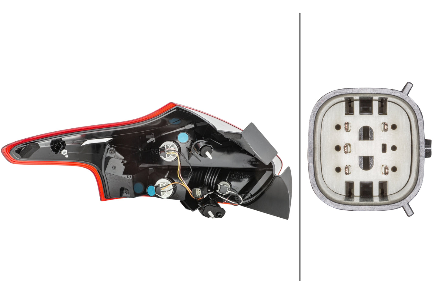 HELLA Rearlight - Bulb - right - for e.g. Ford Focus Iii 2VP354828-061