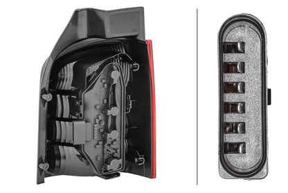 HELLA Rearlight - Bulb - left - for e.g. VW T5 Box (7Ha, 7Hh, 7Ea, 7Eh) 2SK008579-111