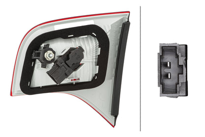 HELLA Rearlight - Bulb - Inner Section - left - for e.g. Audi A4 (8Ec, B7) 2SA965038-031