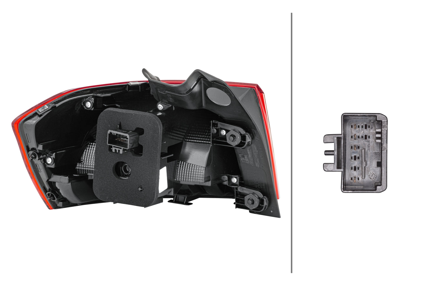 HELLA Rearlight - LED - Outer section - right - for e.g. VW Passat Variant (3G5, Cb5) 2SD011889-061