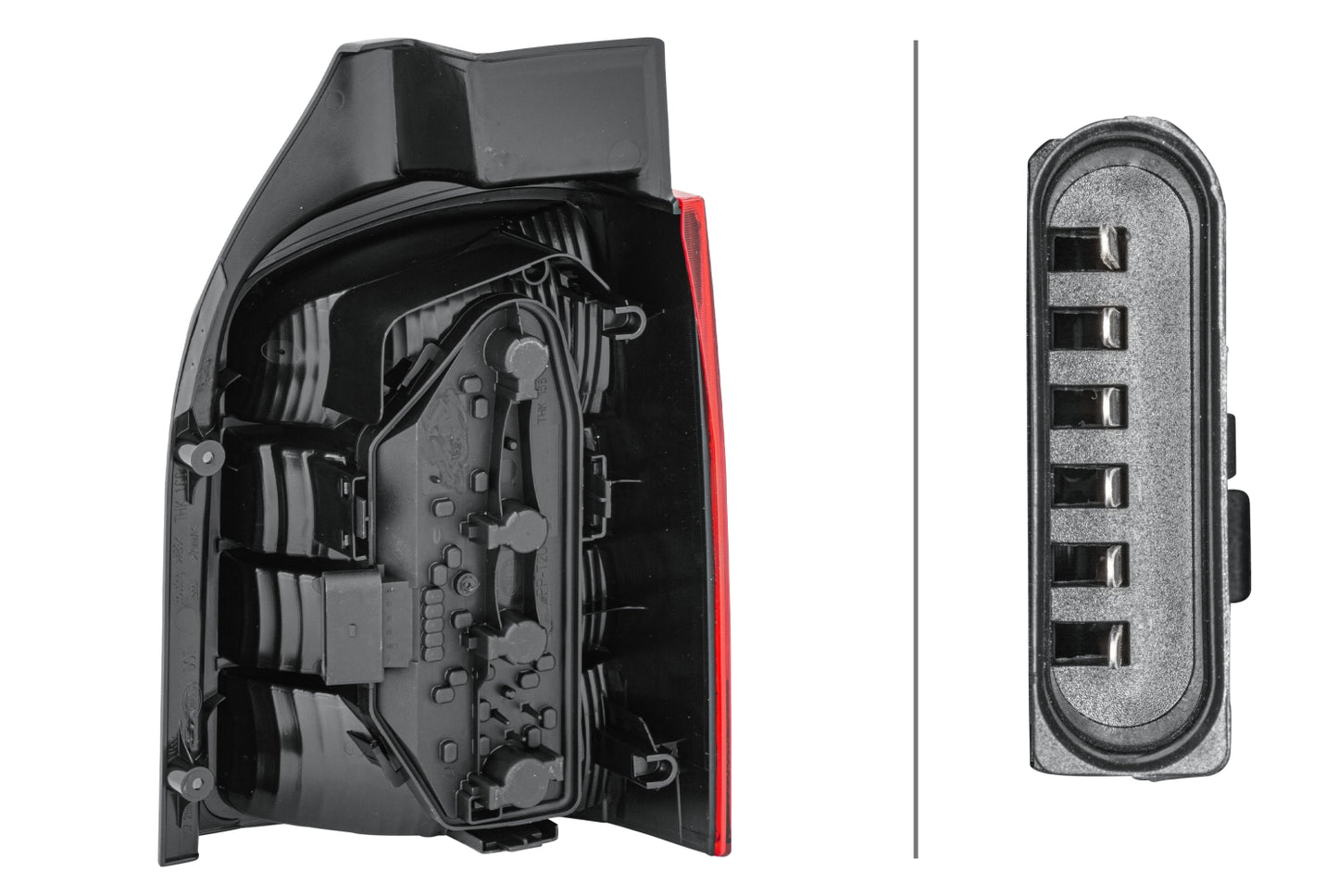 HELLA Rearlight - Bulb - left - for e.g. VW T5 Box (7Ha, 7Hh, 7Ea, 7Eh) 2SK008579-211