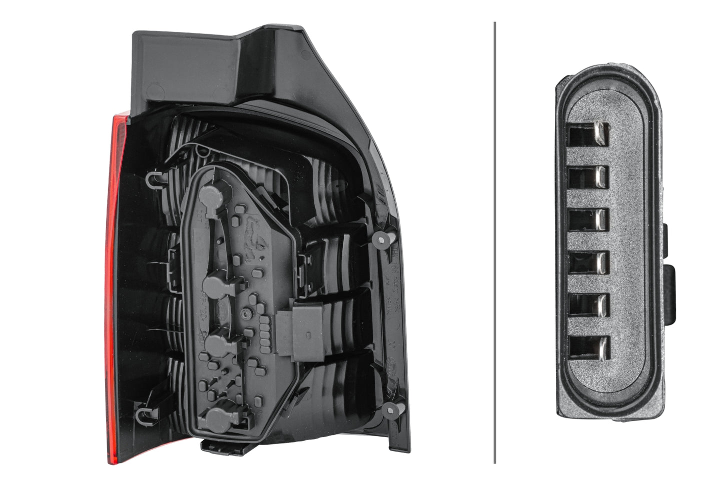 HELLA Rearlight - Bulb - right - for e.g. VW T5 Box (7Ha, 7Hh, 7Ea, 7Eh) 2SK008579-221