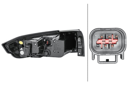 HELLA Rearlight - Hybrid - right - for e.g. Range Rover Evoque (L538) 2SK012379-421