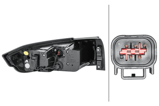 HELLA Rearlight - Hybrid - right - for e.g. Range Rover Evoque (L538) 2SK012379-461