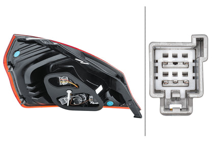 HELLA Rearlight - Bulb - right - for e.g. Ford Fiesta VI (CB1, CCN) 2VP354805-021