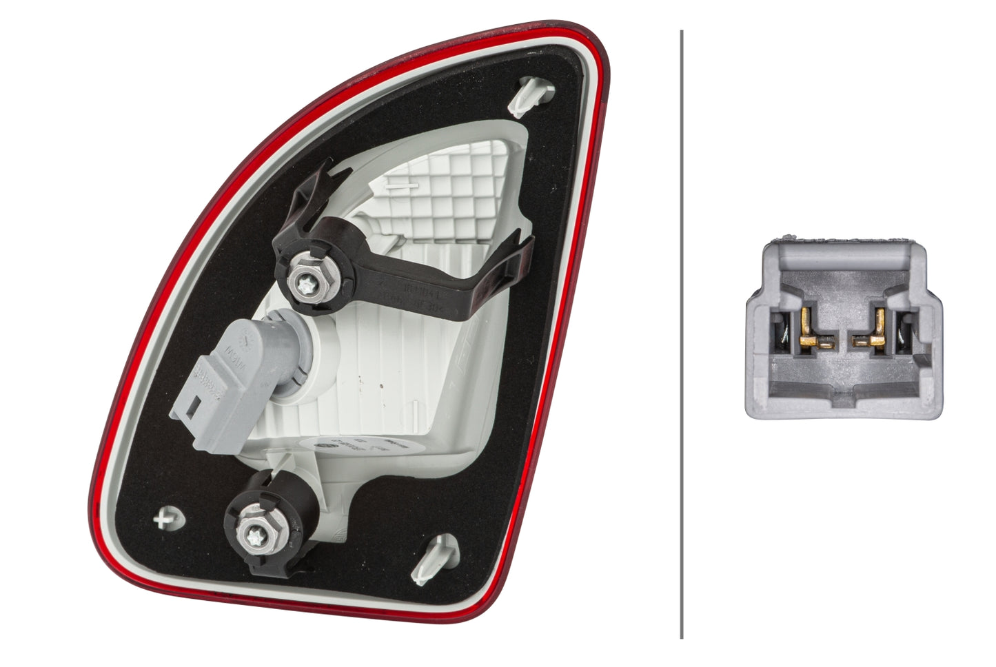 HELLA Rearlight - Bulb - Inner Section - left - for e.g. Renault Twingo II (Cn0_) 2ZR010939-031