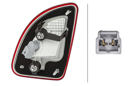 HELLA Rearlight - Bulb - Inner Section - left - for e.g. Renault Twingo II (Cn0_) 2ZR010939-031