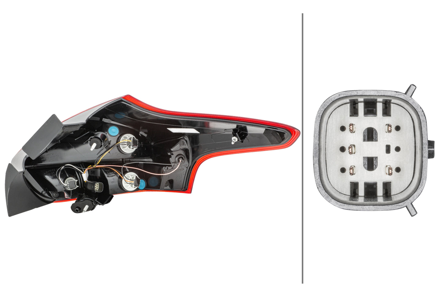 HELLA Rearlight - LED - left - for e.g. Ford Focus Iii 2VP354828-071