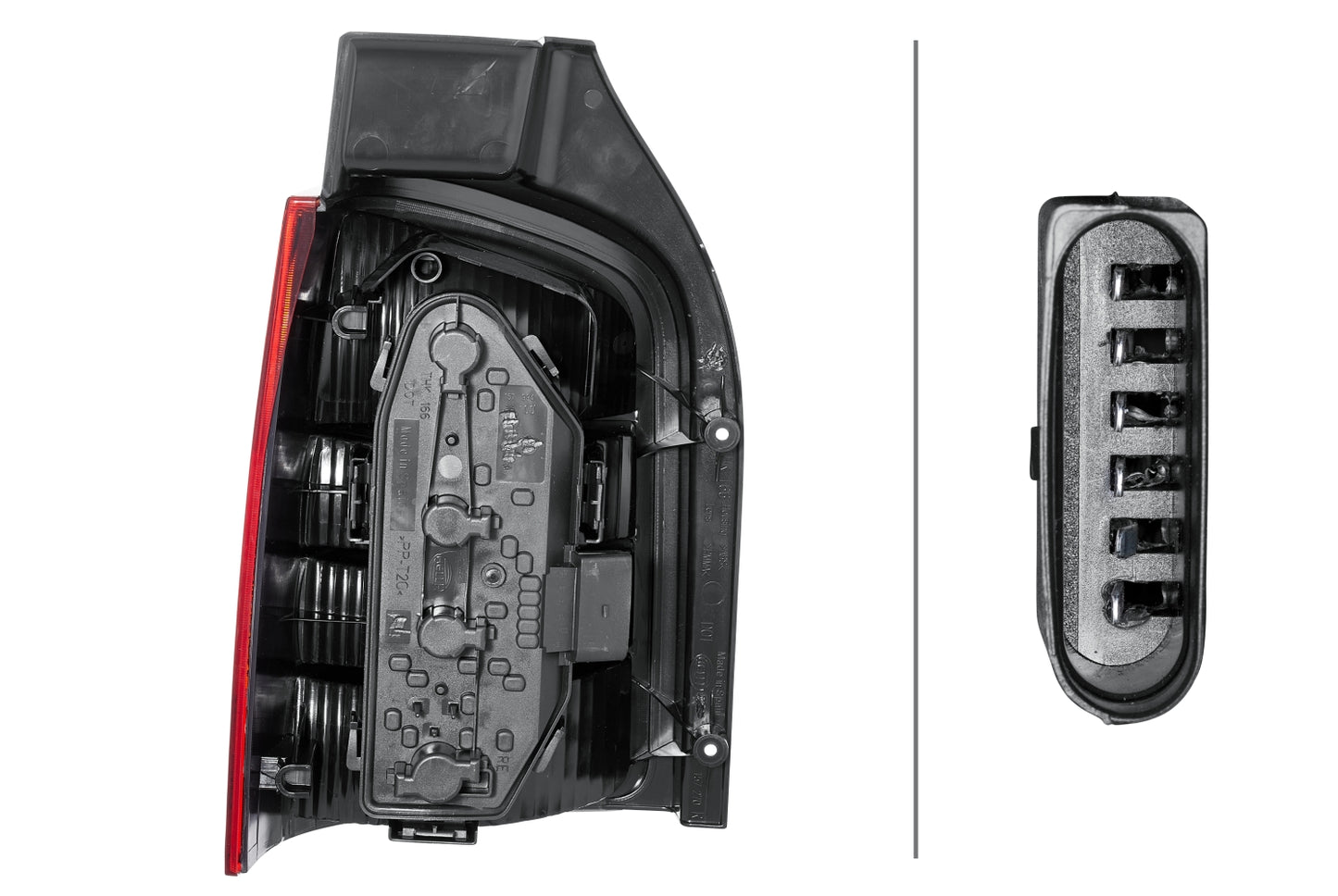 HELLA Rearlight - Bulb - right - for e.g. VW T5 Box (7Ha, 7Hh, 7Ea, 7Eh) 2SK008579-121