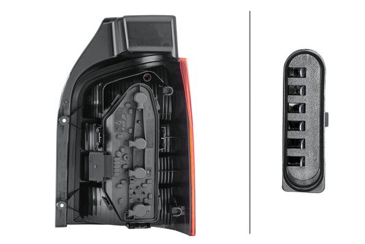 HELLA Rearlight - Bulb - left - for e.g. VW T5 (7HB,7HJ,7EB,7EJ,7EF,7EG,7HF,7EC) 2SK008579-131