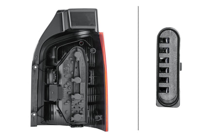 HELLA Rearlight - Bulb - left - for e.g. VW T5 (7HB,7HJ,7EB,7EJ,7EF,7EG,7HF,7EC) 2SK008579-131