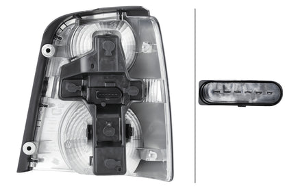 HELLA Rearlight - Bulb - left - for e.g. VW Touran (1T1, 1T2) 2SK009477-091