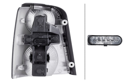 HELLA Rearlight - Bulb - right - for e.g. VW Touran (1T1, 1T2) 2SK009477-101