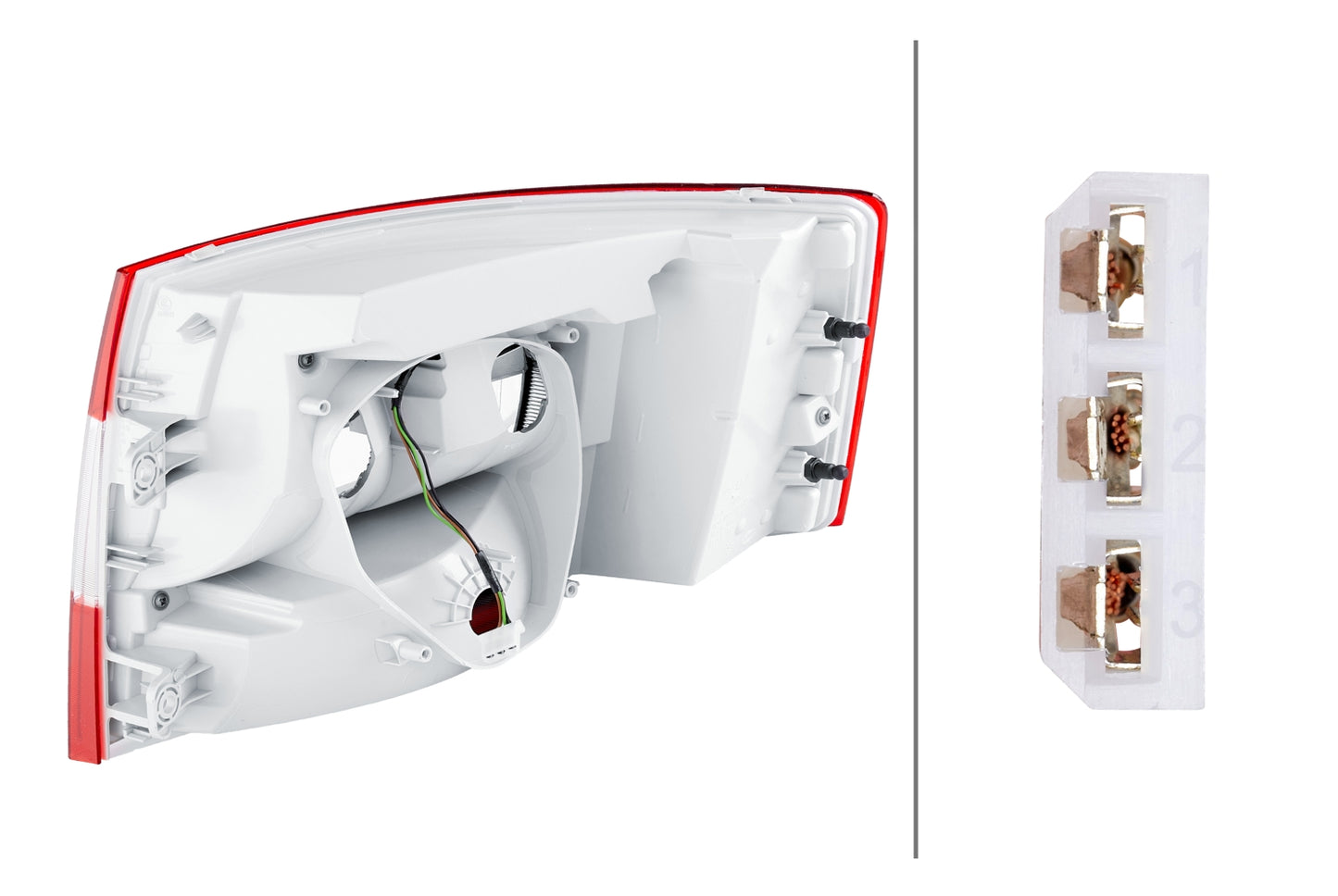 HELLA Rearlight - LED - left - for e.g. Skoda Octavia III (5E3, Nl3, Nr3) 2SK011082-091