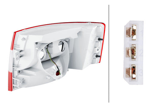 HELLA Rearlight - LED - left - for e.g. Skoda Octavia III (5E3, Nl3, Nr3) 2SK011082-091