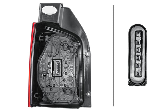 HELLA Rearlight - Halogen - right - for e.g. VW T6 Box (SGA, SGH, SHA, SHH) 2SK012338-041